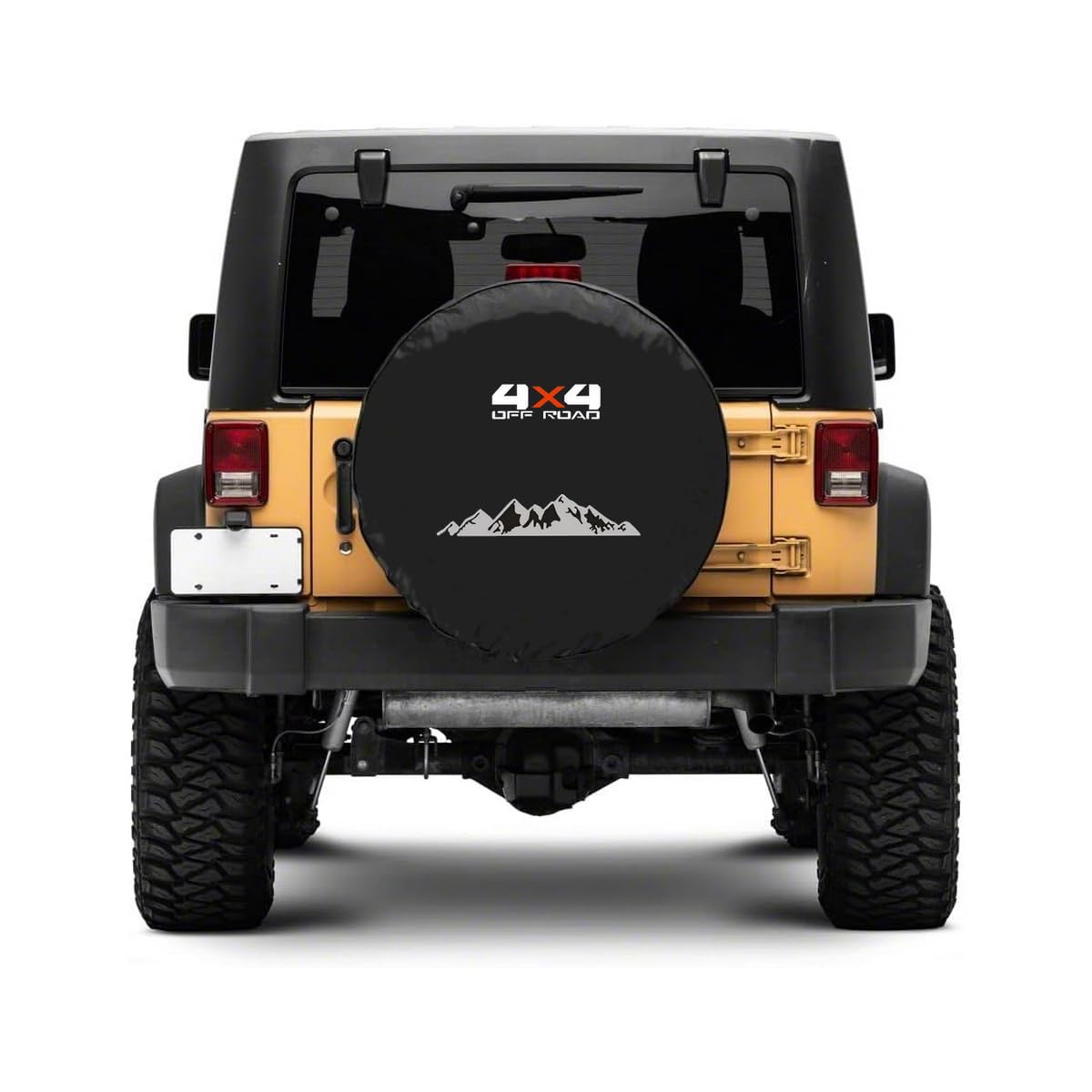 Amazon | Jeep スペアタイヤカバー カメラホールなし スペアホイール